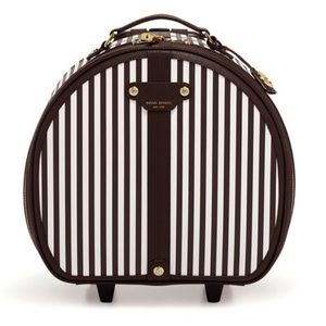 ISO Henri Bendel hatbox wheelie luggage